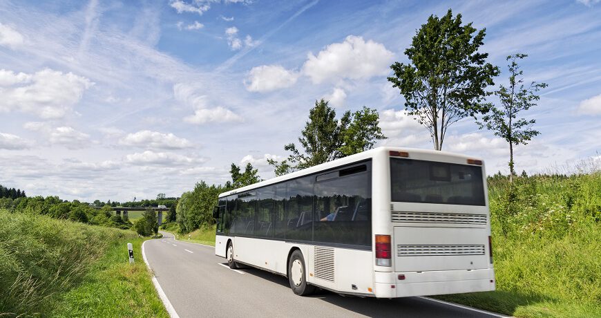 podróż autobusem